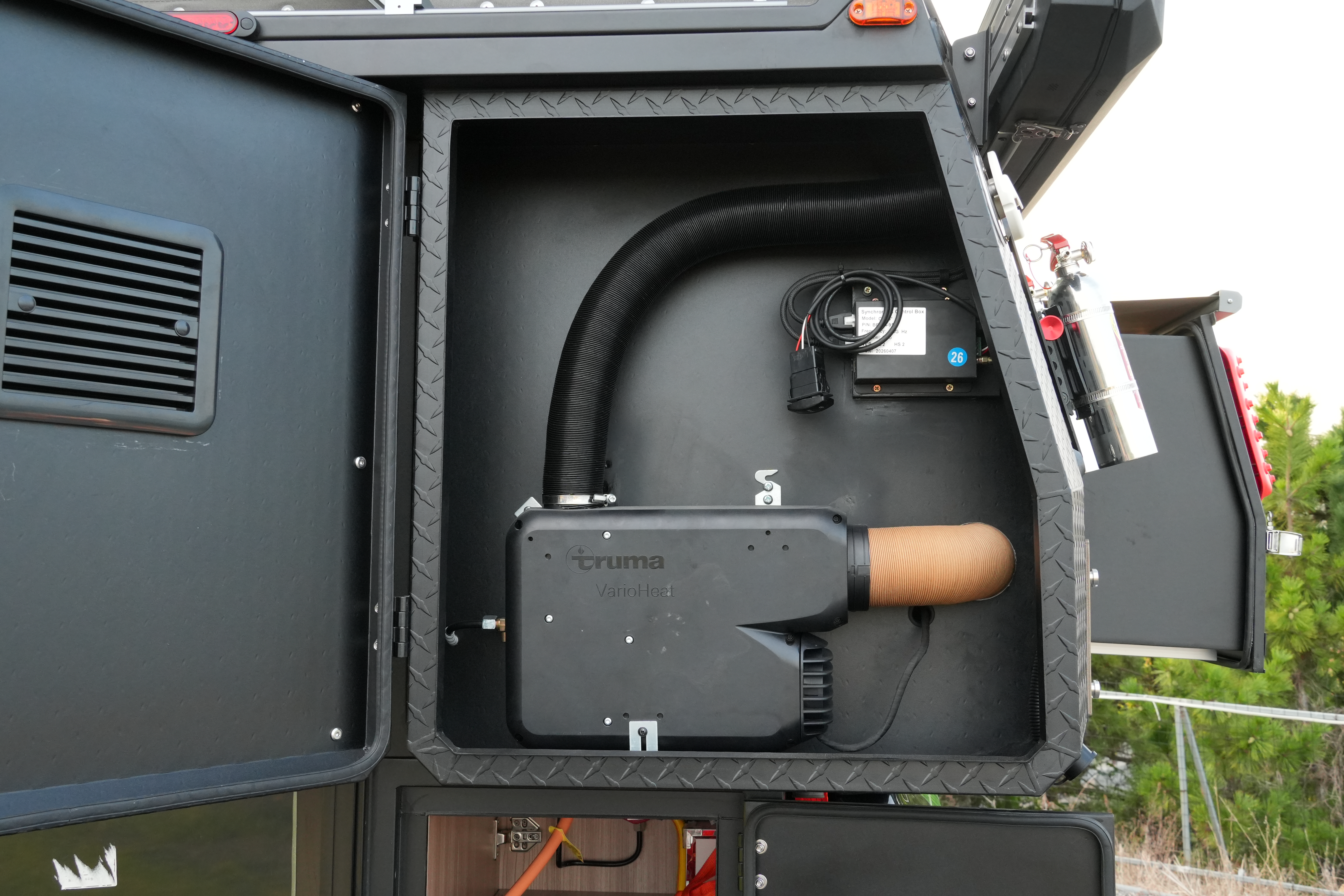 Ample storage